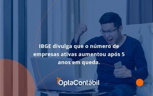 Ibge Divulga Que Numero De Empresa Ativas Aumentou Opta Contabil - Contabilidade em Pinhais - PR | Opta Contábil